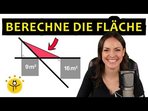2 Quadrate, 1 Dreieck – Wie groß ist die Fläche?