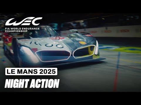 Raw Night Action at Le Mans in 4K | 24 Hours of Le Mans 2025 | FIA WEC
