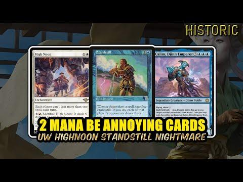 Standstill + High Noon?! UW Control Is Maximum Annoyance 😈| Historic BO3 | MTG Arena