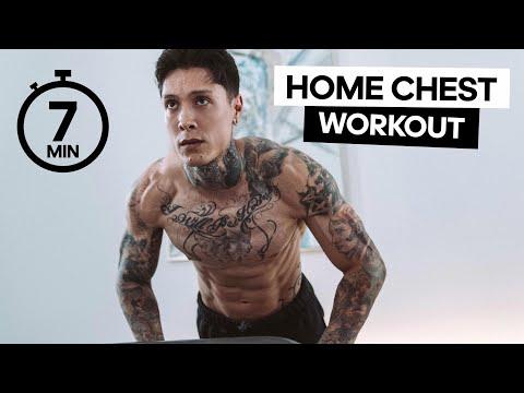 DO THIS 7 MIN CHEST WORKOUT FROM HOME | REAL RESULTS