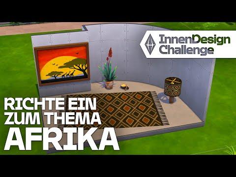 Die Sims 4 AFRIKA InnenDesign Challenge #21 💡🎨 Macht mit! Regeln & Infos