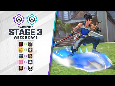 [DROPS] OWCS 2025 | NA & EMEA | Stage 3 Week 6 Day 1