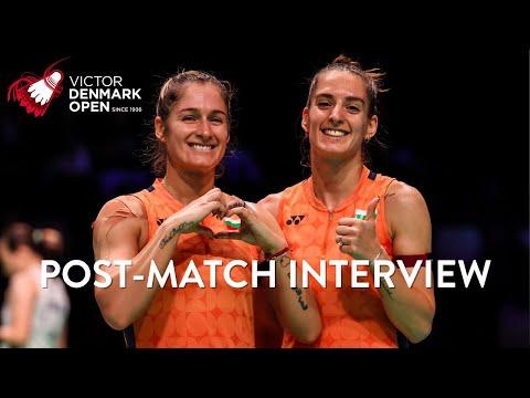 “We’re like a married couple”! 😂 Stoeva sisters onto Round of 16 | Denmark Open 2025