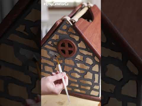 Making a fairy house for my niece!