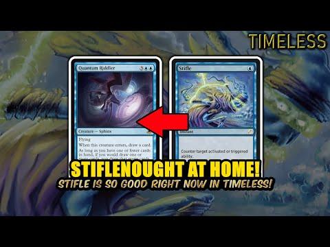 Stifle Is SO GOOD Right Now In Timeless! UW Stiflenought | Timeless BO3 | MTG Arena