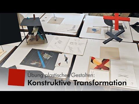 Übung plastisches Gestalten: Konstruktive Transformation