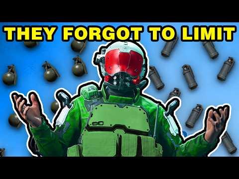 When Devs Forget to Limit Grenades...