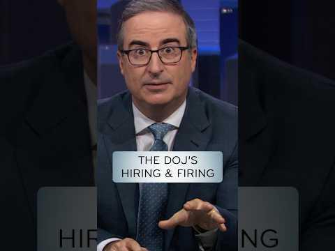 The DOJ's Firings & Hirings #lastweektonight