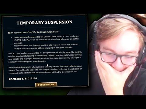 TheBausffs got banned for going 1-17 on Sion.. here's what happened