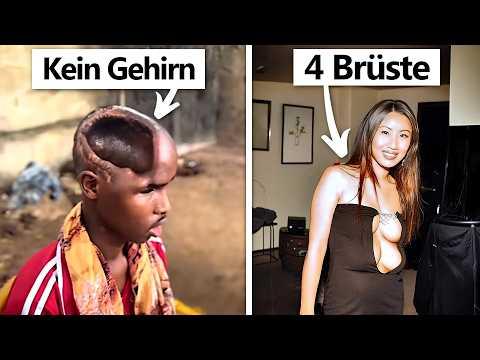 Echte Menschen, die absolut einmalige Körper haben