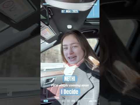 NETHI - I DECIDE am 07. März 2025 ‼️ #short #pop #nethi #debut