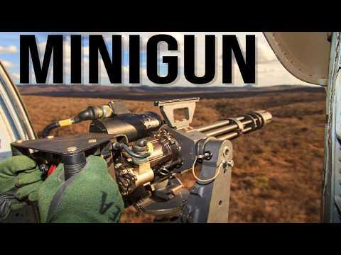 The M134D Minigun | ROTARY GUN CLOSE AIR SUPPORT