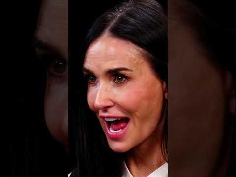 The Wings of Death have NO EFFECT on Demi Moore! 🥵