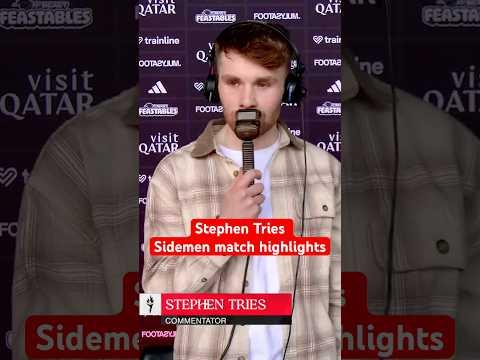Stephen Tries Sidemen match commentary highlights