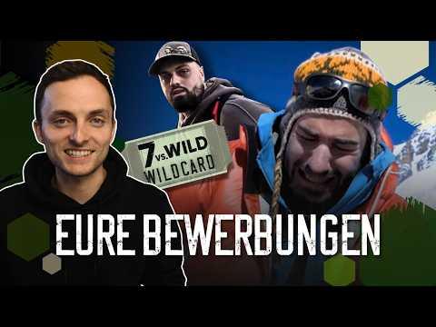 Abenteurer und/oder Outdoor-Steak-Koch bei 7vs.Wild? - Eure ersten WILDCARD Bewerbungen sind da.