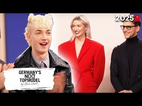 #GNTM-Gewinnerin Lena Gercke und Model Johannes Huebel coachen die Models | GNTM 2025 ProSieben