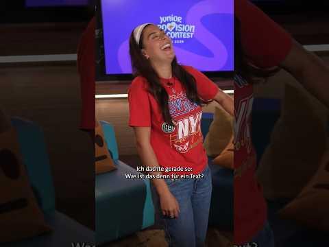 Outtakes mit Bjarne und Susan | Junior ESC Song Check #shorts #esc #outtakes