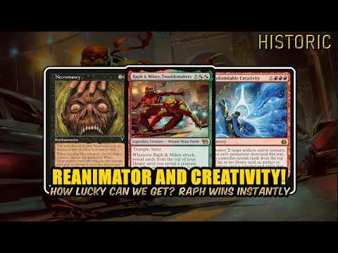 Raph & Mikey Is The New Hot🔥Target To Cheat Out! Jund Creativity | Historic BO3 | MTG Arena