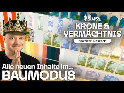 Alle Fenster, Türen,... 👑 Die Sims 4 Krone & Vermächtnis-Erweiterungspack Baumodus-Inhalte 🛠️
