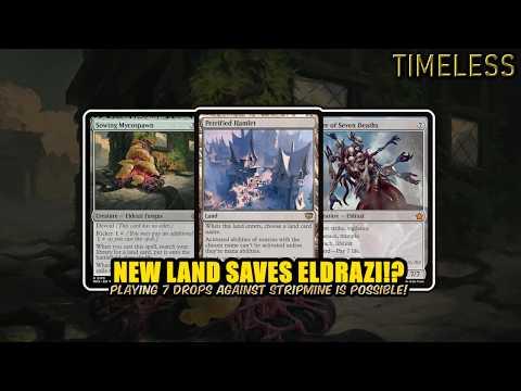 Petrified Hamlet Saves Eldrazi From Strip Mines!? | Eldrazi Ramp | Timeless BO3 | MTG Arena