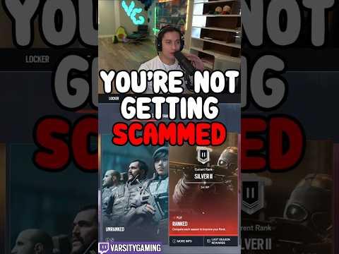 UBISOFT IS NOT SCAMMING YOU (SIEGE SCHOOL) #shorts