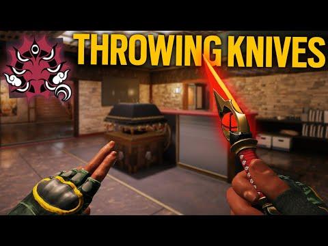 SIEGE X ADDED THROWING KNIVES