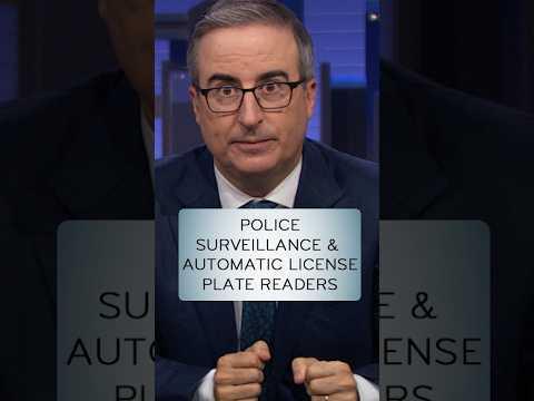 Police Surveillance & Automatic License Plate Readers #lastweektonight