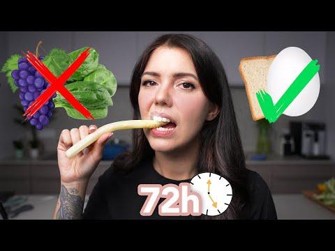 72 Stunden nur weiße Lebensmittel essen?! (für die Hochzeit)