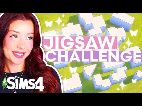 I Tried The JIGSAW CHALLENGE in The Sims 4
