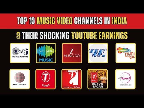 Top 10 Indian Music Channels & Their YouTube Earnings