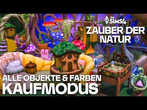 Ich habe alle Objekte in allen Farben raus platziert 🧚🌿 Zauber der Natur Pack-Features