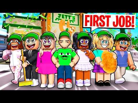 DAYCARE TO BIG KIDZ: FIRST JOB IN BROOKHAVEN! | Roblox | Brookhaven 🏡RP