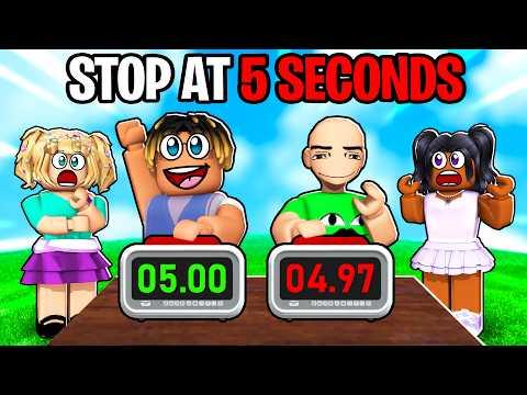 BOBBY KEEP LOSING!! | Roblox Stop The Timer