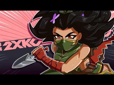 Training in the ninja way for the 2XKO Sajam Slam
