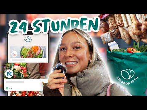 1 TAG nur Essen von TOO GOOD TO GO 😨| CARAMELLA