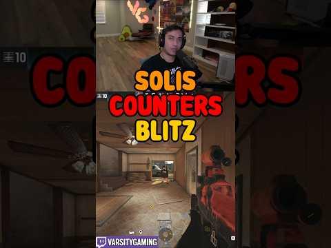 SOLIS CAN COUNTER BLITZ (SIEGE SCHOOL) #shorts