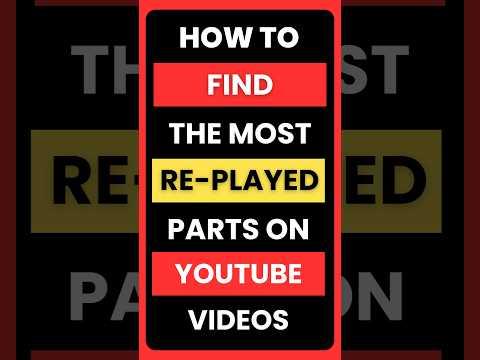 How to See the Most Replayed Part of a YouTube Video | #youtube #howto #tutorial