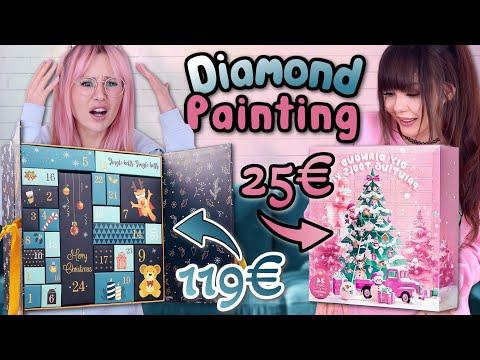 Diamond Painting Adventskalender ✨ Teuer vs. Günstig (wir fühlen uns verars*ht??)