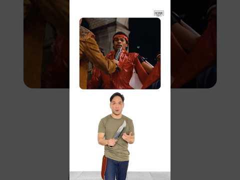 How to Fight with Crocodile Dundee’s Bowie Knife #shorts