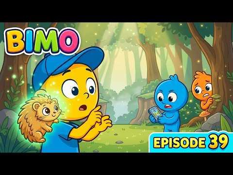 Cartoon BIMO Finds a SECRET Forest Creature! 🦔✨ | Episode 39
