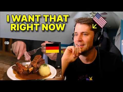 American reacts to Iconic German Food