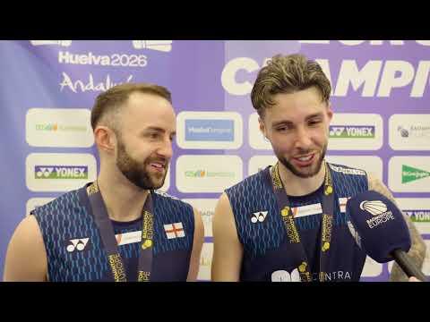 “Dream come true” Ben Lane / Sean Vendy react to European Championships gold
