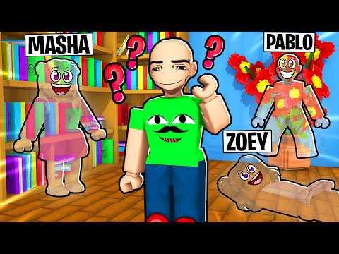 HIDE AND SEEK W/ PAINT! | Roblox Meccha Chameleon
