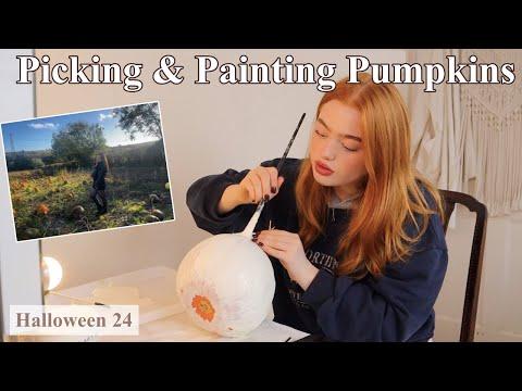 Halloween Pumpkin Picking and Painting 🎃 *Autumn 🍂 | Ruby Rose UK