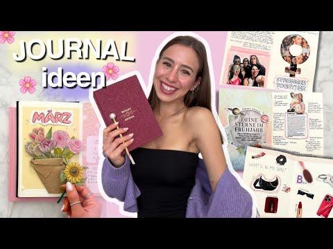 BULLET JOURNAL IM FRÜHLING 🦋💐 Ideen für dein Journal