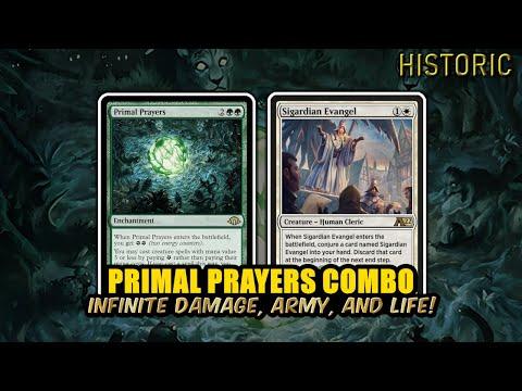 Instant Speed Tap Down EVERYTHING with Infinite Army – Primal Prayers | Historic BO3 | MTG Arena