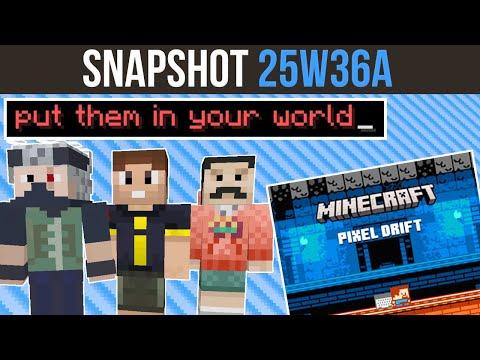 Mannequins, Pixel Drift & New World Borders | Snapshot 25W36A
