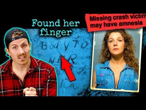 Vanished without a trace... except her FINGER