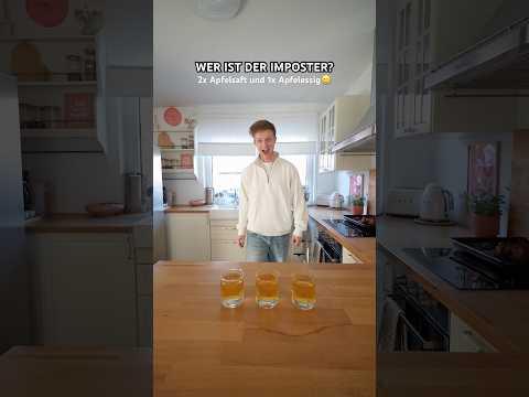 Wer ist der Imposter?? 🥲🍎 (Apfelessig Edition) | Echtso #shorts