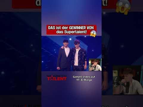Das Supertalent ist ENTSCHIEDEN: Er ist DER GEWINNER!😱
